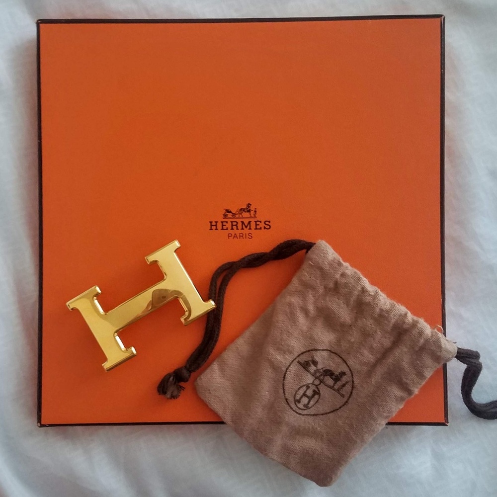 SALE Hermes 32mm Constance H Logo Belt - Picture 2 of 8